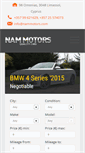 Mobile Screenshot of nammotors.com